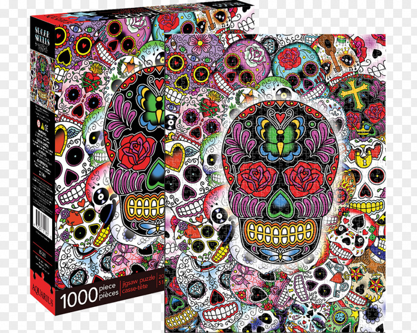 Skull Calavera Jigsaw Puzzles Day Of The Dead PNG