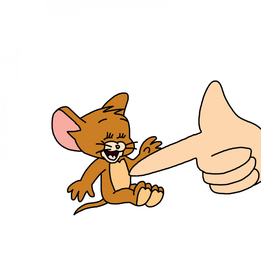 Tom And Jerry Mouse Cat Cartoon Hand PNG