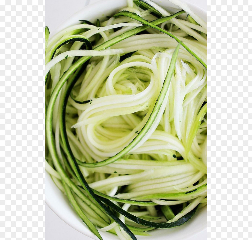 Vegetable Scallion Zucchini Vegetarian Cuisine Spaghetti Noodle PNG