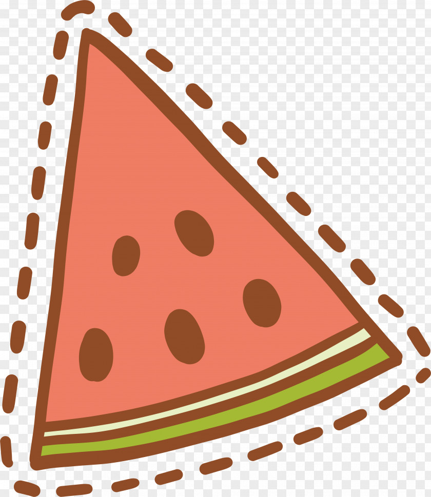 Watermelon Illustration Design Clip Art PNG