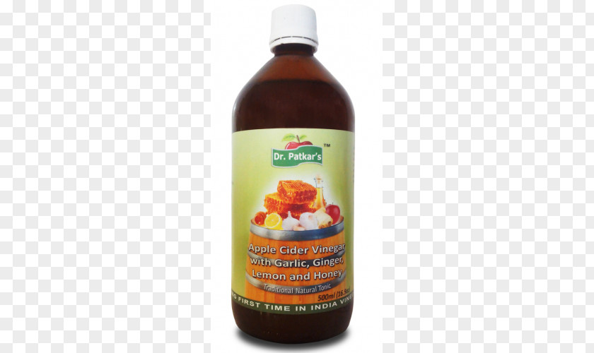 Honey Apple Cider Vinegar Tonic Water Must PNG