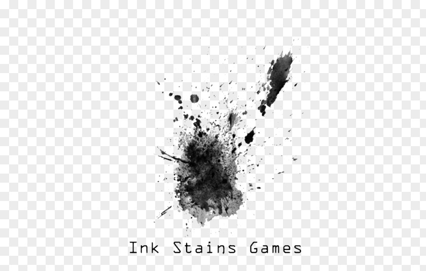Ink Brush Paper Stain PNG