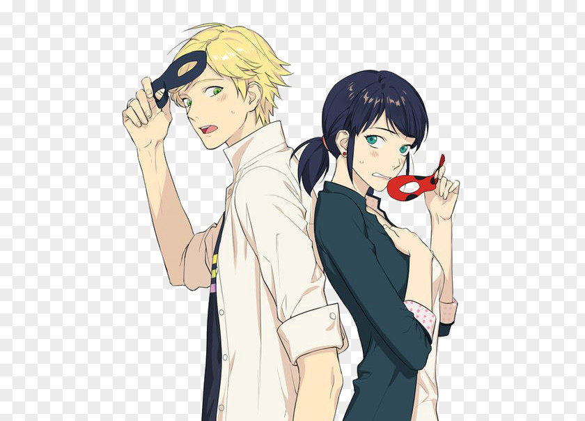 Marinette And Adrien Miraculous Dupain-Cheng Agreste Image Drawing Photograph PNG
