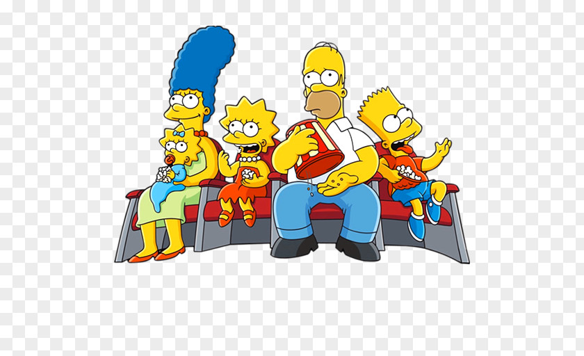 The Simpsons Homer Simpson Marge Maggie Bart Lisa PNG