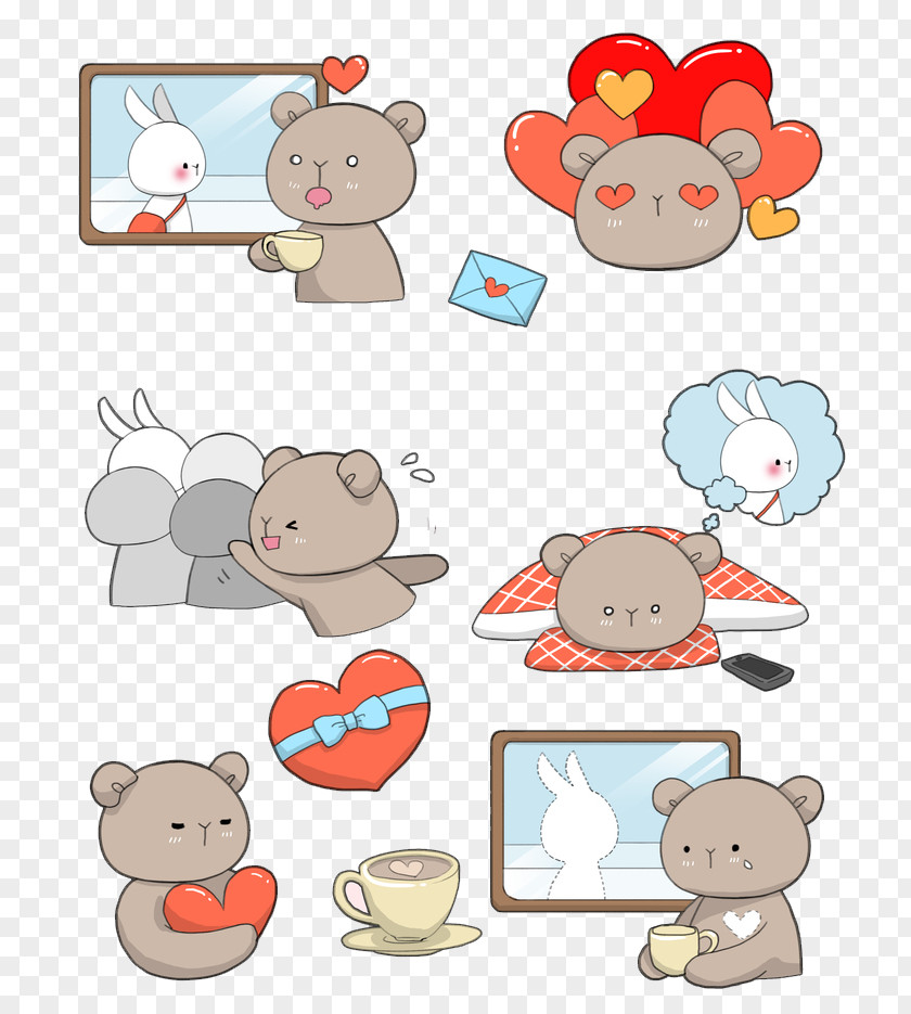 Bear Cub Cartoon Clip Art PNG