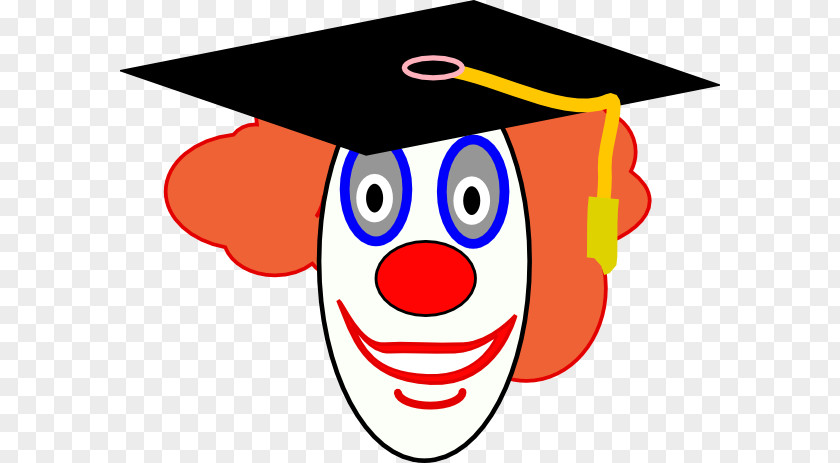 Children Graduation Clipart Evil Clown Cartoon Clip Art PNG