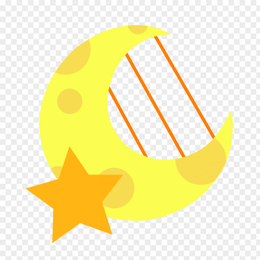 Crescent Song Logo Symbol PNG