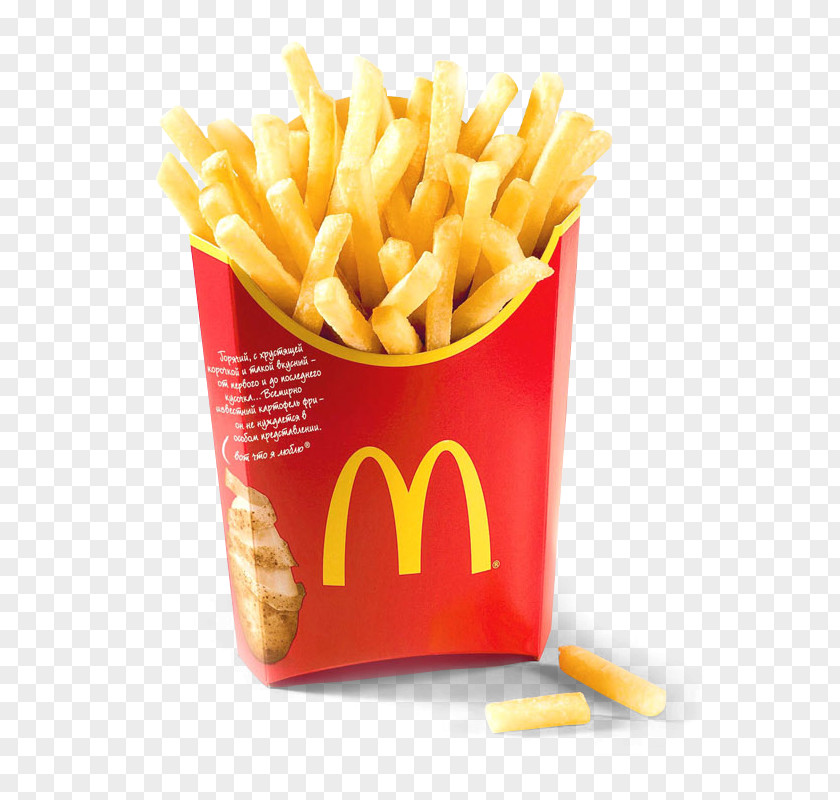 Menu McDonald's French Fries Hamburger Cheeseburger Big Mac PNG