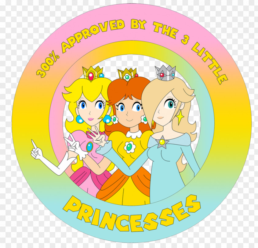 Seal Of Approval Princess Daisy Rosalina Fan Art Digital PNG