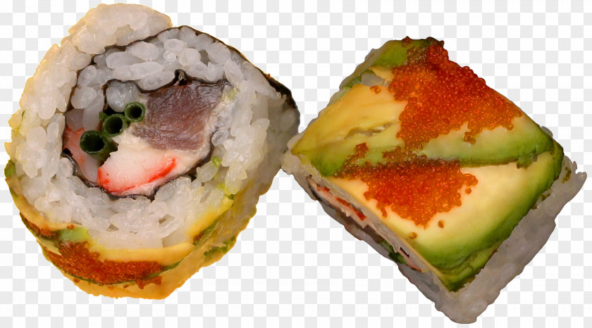 Sushi California Roll Sashimi Recipe Rice PNG