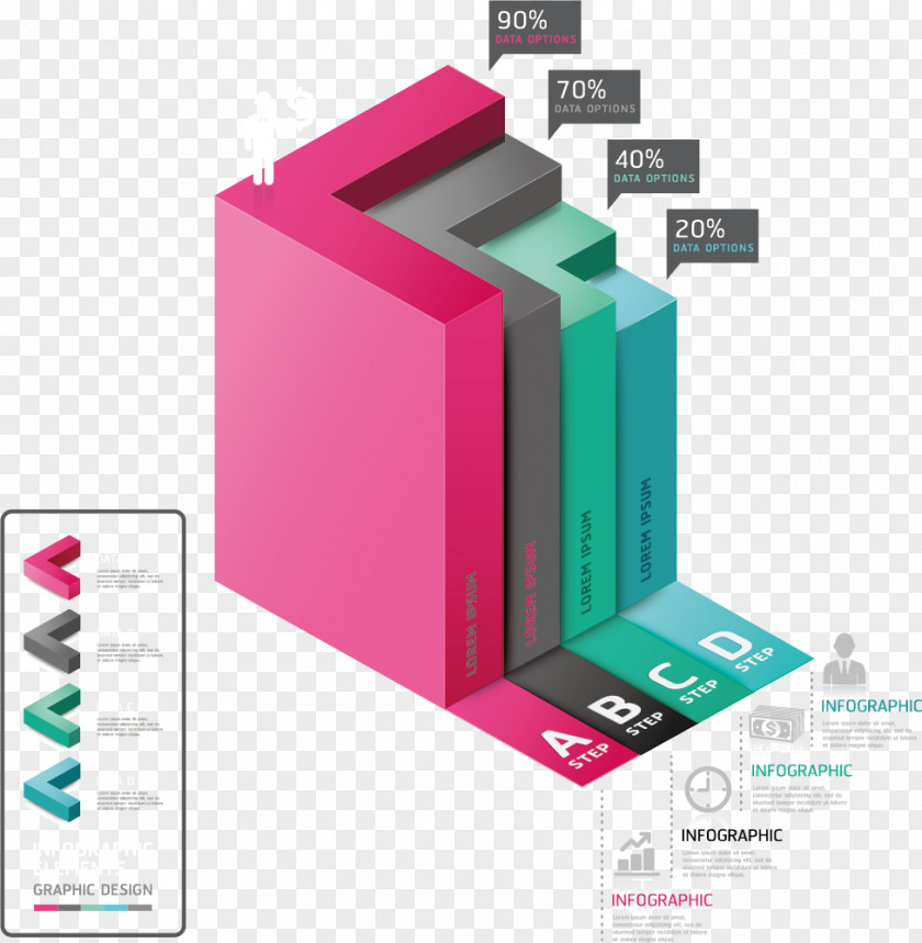 Vector Business Chart Ppt Graphic Design Data PNG