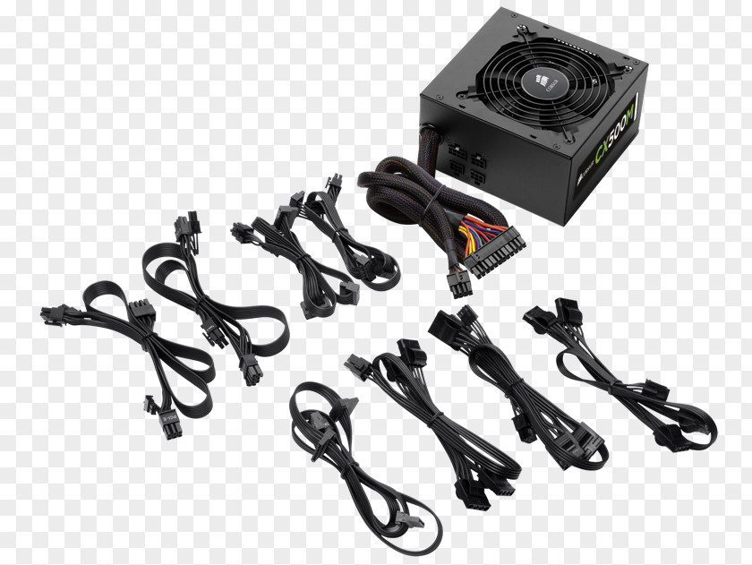 Computer Power Supply Unit 80 Plus Corsair Components ATX Converters PNG