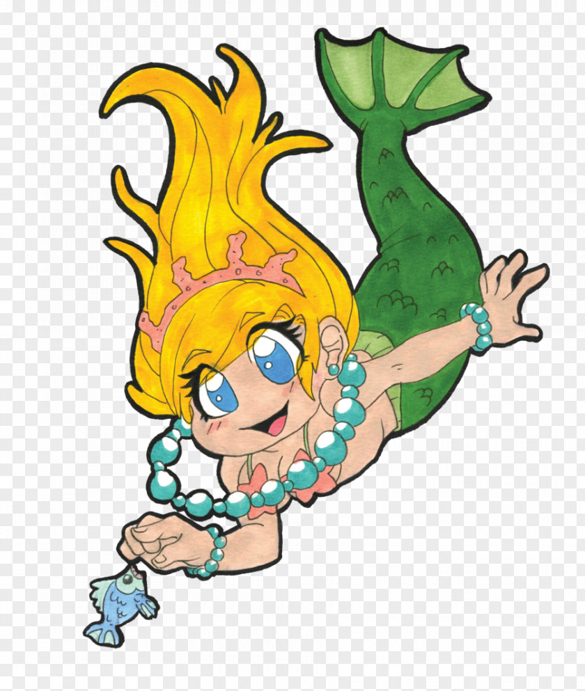 Mermaid Cartoon Organism H&M Clip Art PNG