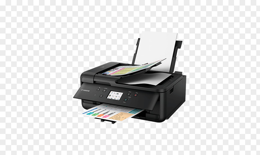 Printer Multi-function Inkjet Printing Image Scanner Canon PNG