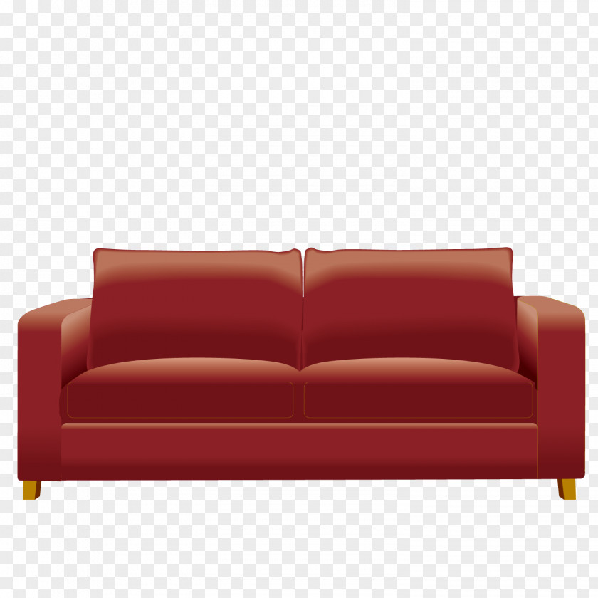 Vector Upscale Sofa Bed Furniture Couch PNG