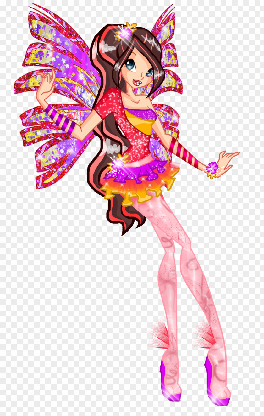 Barbie Fairy Costume Design Pink M PNG