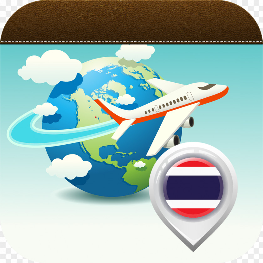 Earth Airplane Travel PNG