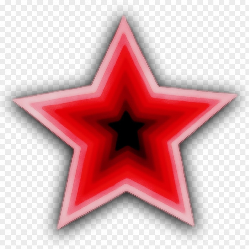 Logo Symbol Red Star PNG