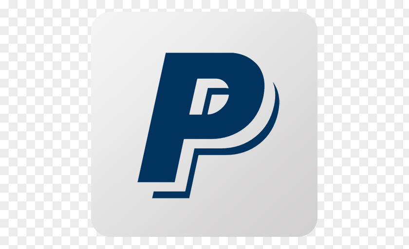 PayPal Square Brand Electric Blue Sign PNG