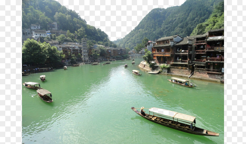 The River Boat Zhangjiajie Jiehe PNG