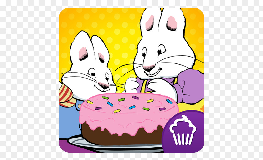 Boxing Day Sale Max & Ruby: Bunny Make Believe Rabbit Racer Cupcake Digital Cooking PNG