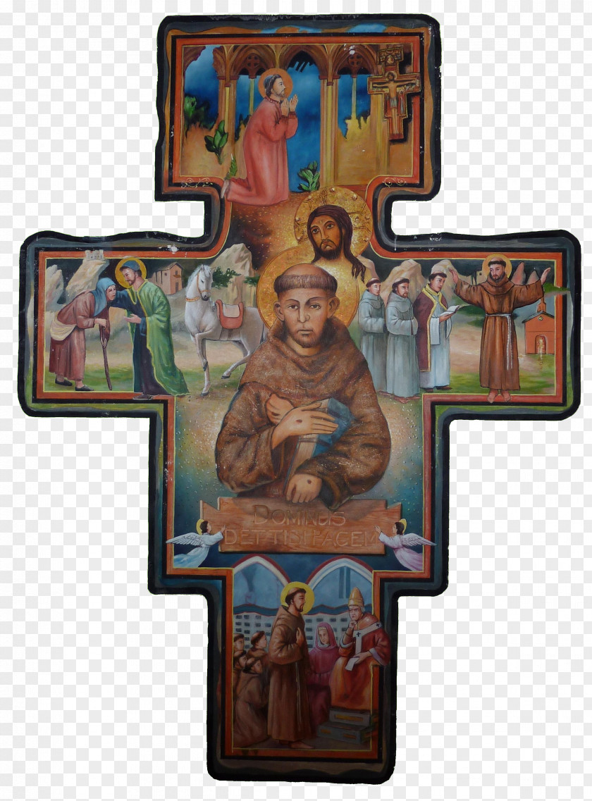 Cruz San Damiano Cross Damiano, Assisi 2017 Feast Of St. Francis Basilica Saint Franciscan PNG