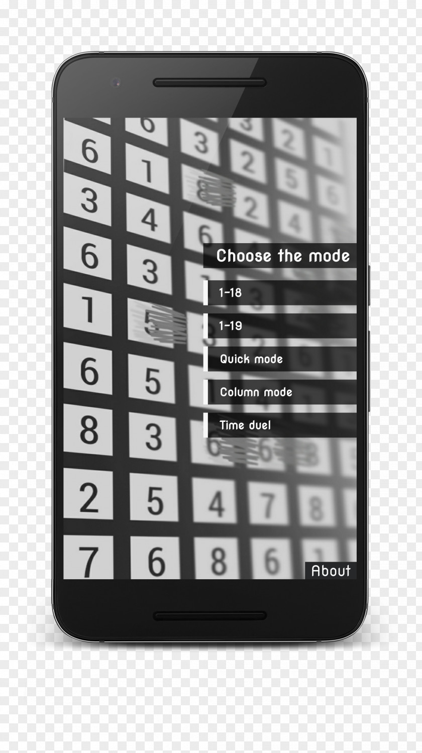 Numberama Mobile Phones Numbers Game Math Brain PuzzleAndroid Feature Phone PNG