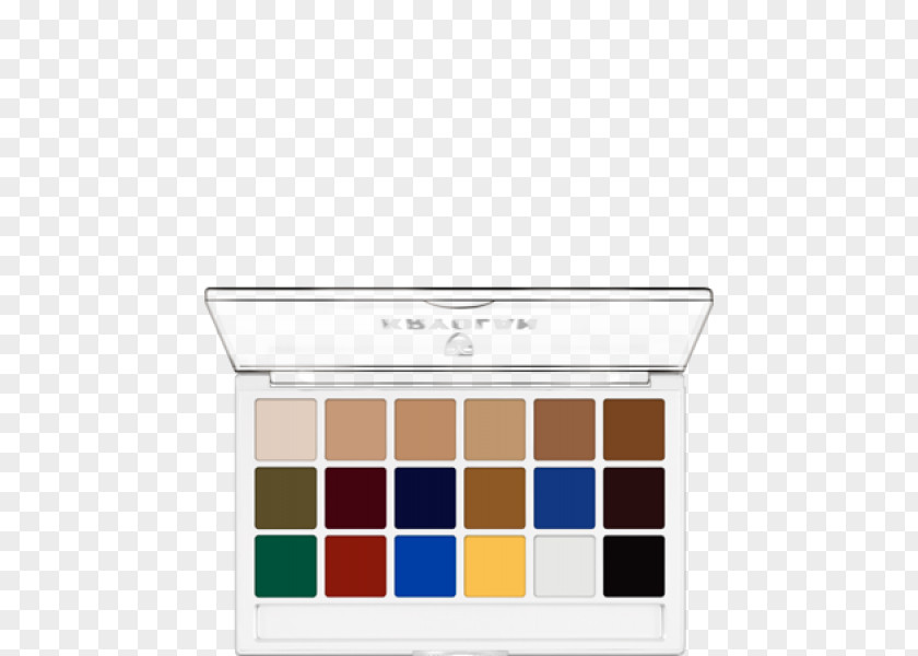 Paint Smudge Color Palette Painting Make-up PNG