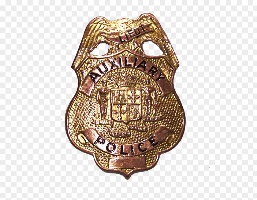 Police Unit Brass Bronze 01504 Copper Gold PNG