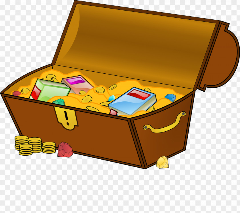 Read Buried Treasure Picture Book Clip Art PNG