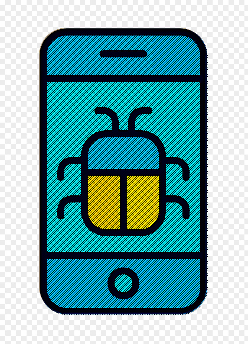 Smartphone Icon Bug Coding PNG