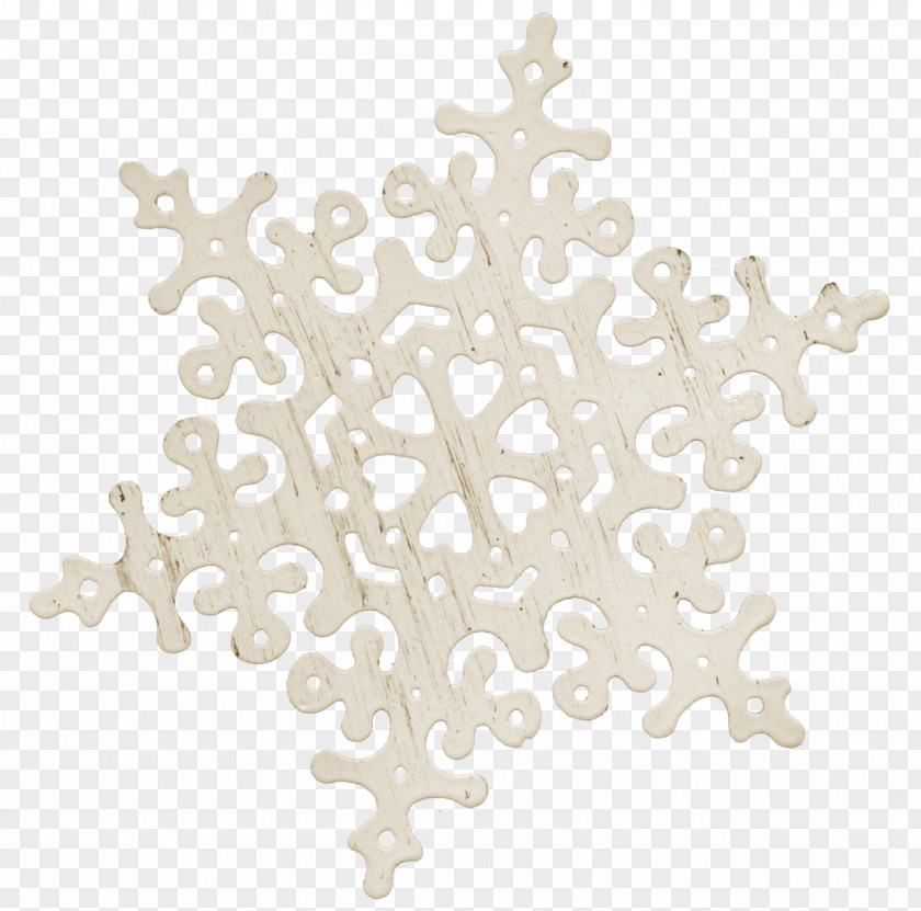 Snowflake White Christmas PNG