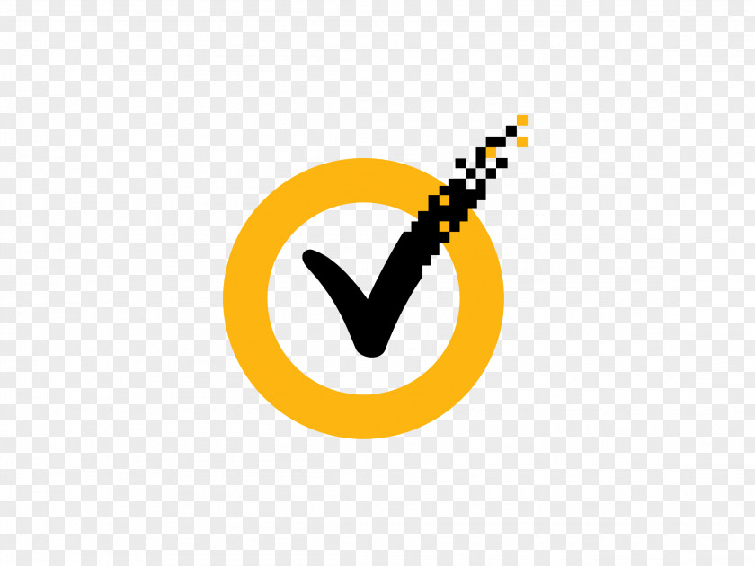 Yellow Checkmark Antivirus Software Symantec Endpoint Protection Norton AntiVirus Security PNG