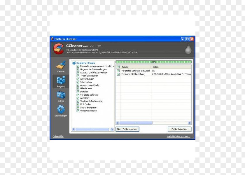 Computer Program CCleaner PC World Portable Application PNG