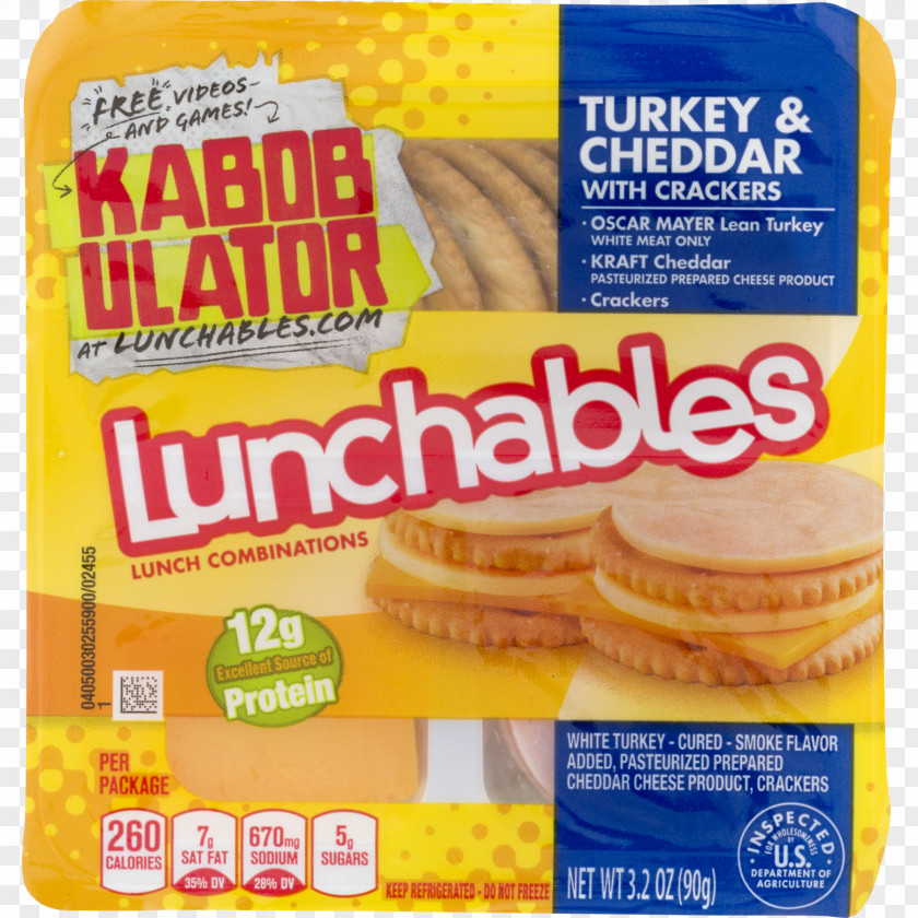 Ham Delicatessen Lunchables Cracker Oscar Mayer PNG