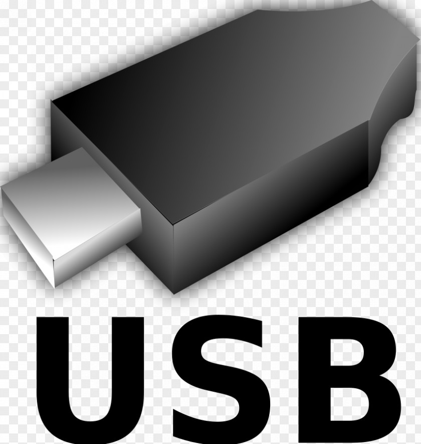 Laptop USB Flash Drives Clip Art PNG