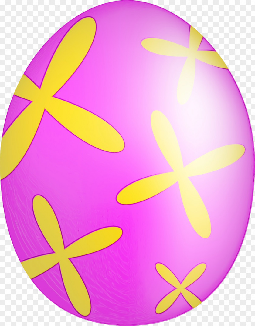 Magenta Pink Easter Egg Background PNG