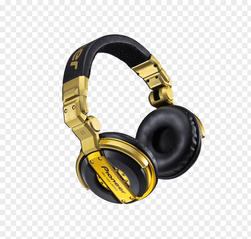 Headphones HDJ-1000 Disc Jockey Sound Pioneer Corporation PNG