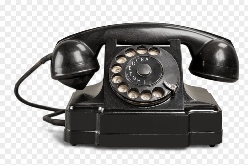 Old Time Telephone Call Business System Rotary Dial Voice Over IP PNG
