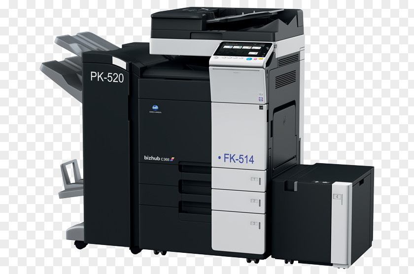 Printer Multi-function Konica Minolta Photocopier Image Scanner PNG