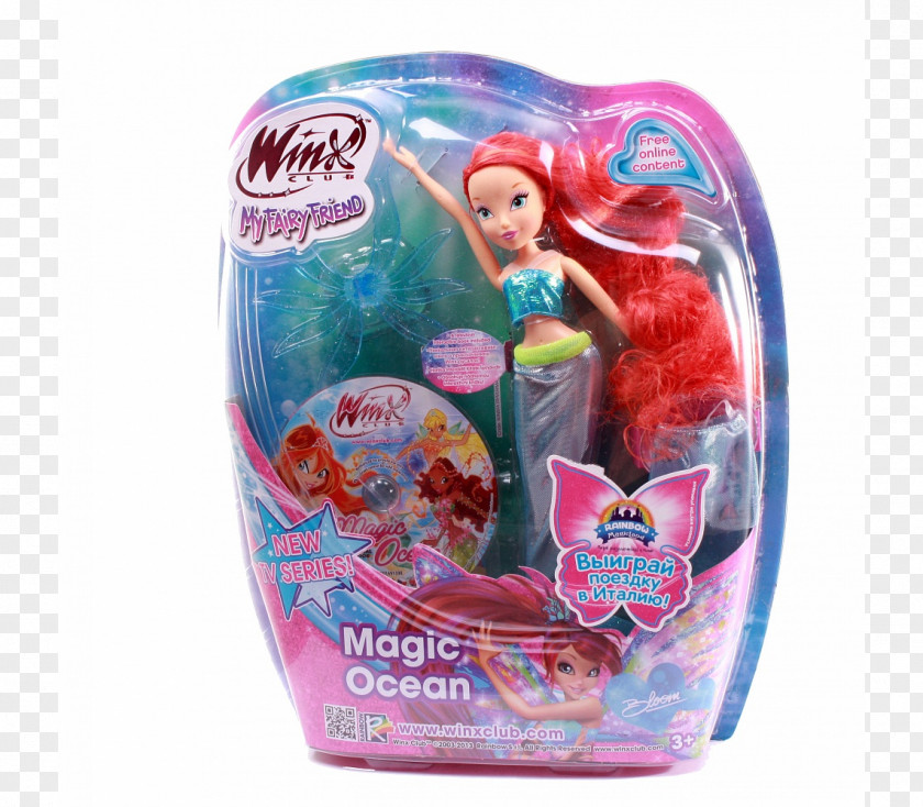 Toy Bloom Doll Rusalka Fairy PNG