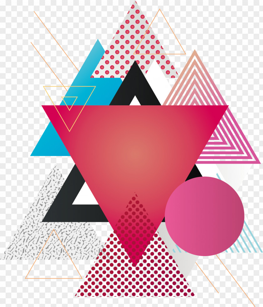 Vector Triangle Decoration Euclidean Line PNG