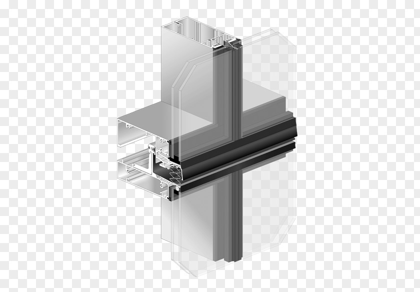 Window Curtain Wall Kawneer Glazing Thermal Insulation PNG