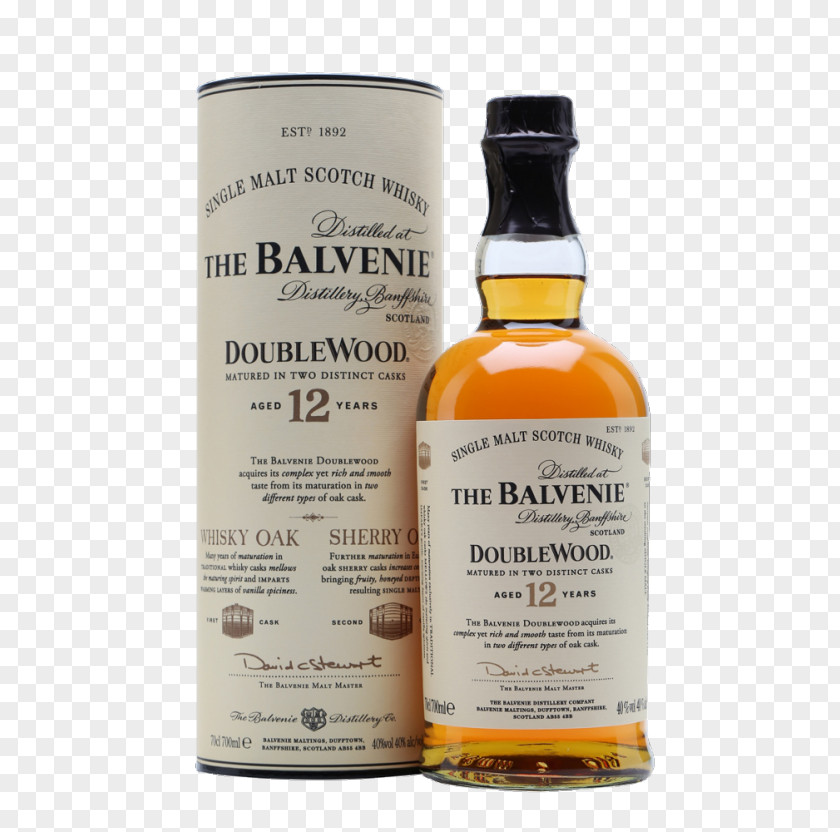 Wine Balvenie Distillery Single Malt Whisky Scotch Whiskey PNG