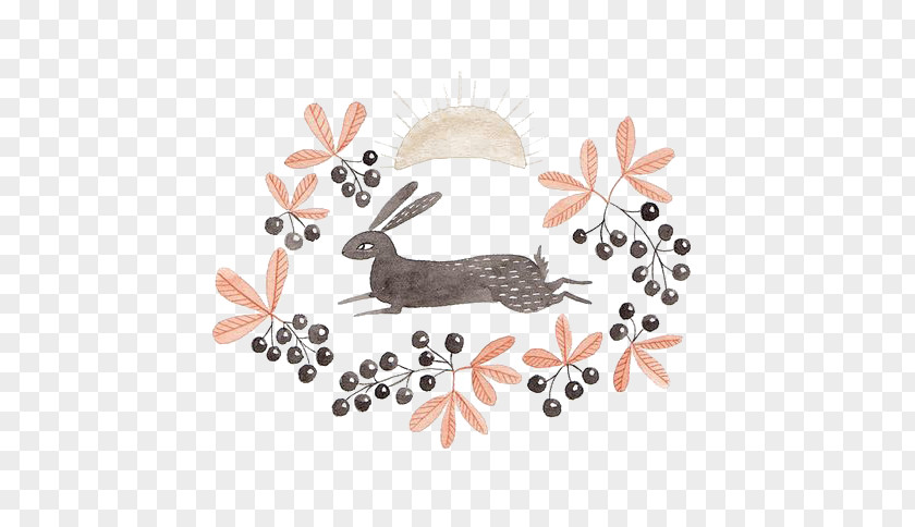 Cartoon Rabbit Drawing Illustration PNG