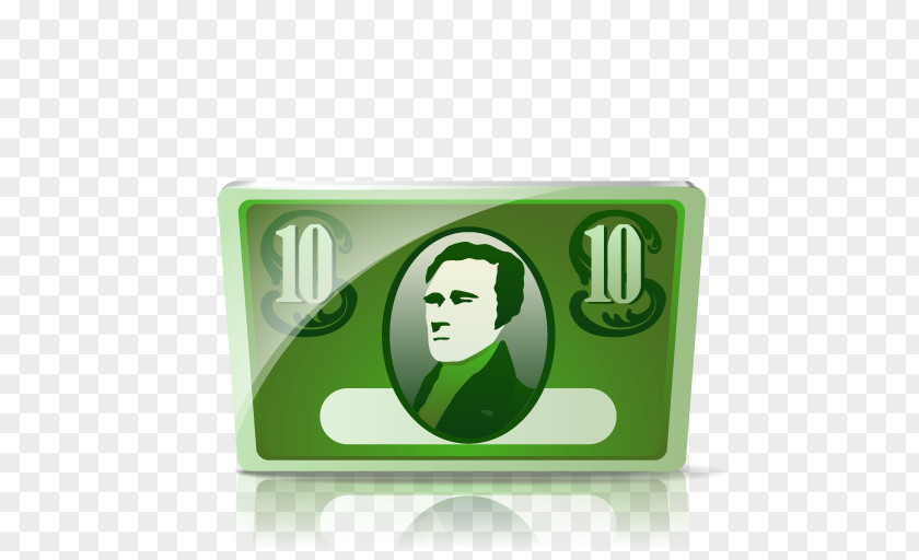 Cash Green Brand Rectangle PNG