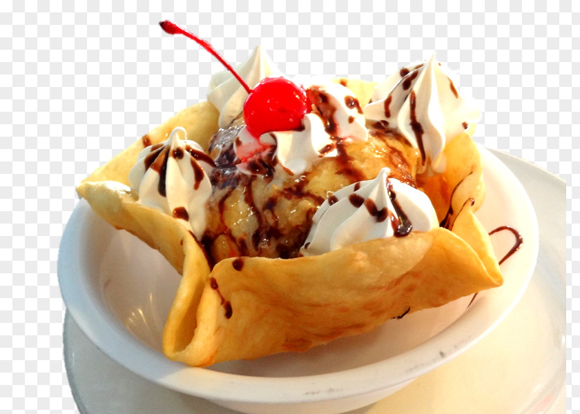 Chimichanga Fried Ice Cream Mexican Cuisine Taco PNG