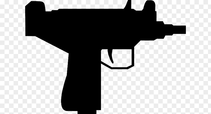 Guns Cartoon Firearm Silhouette Pistol Clip Art PNG