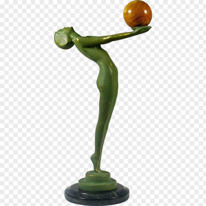 Design Sculpture Figurine Art Deco Statue PNG
