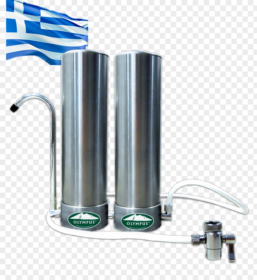 OLYMPUS Water Filter Φίλτρα Νερού Θεσσαλονίκη Primato Copper Zinc Filtration Carbon Filtering PNG